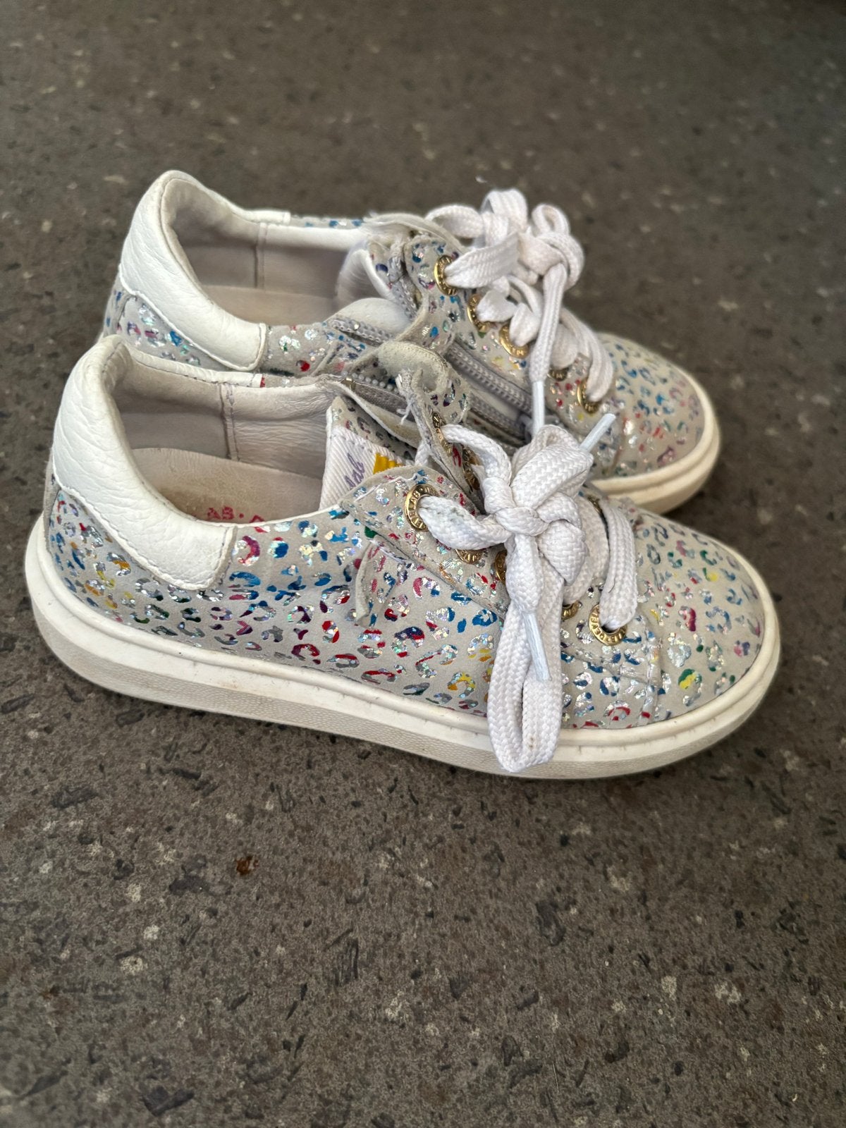 Develab Sneakers met veters en rits - Maat 27, Ophalen of Verzenden, Gebruikt, Jongen of Meisje, Schoenen