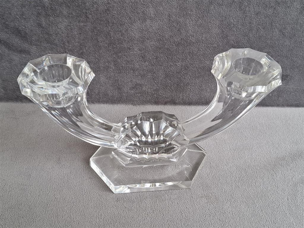 Kandelaar Val Saint Lambert, Huis en Inrichting, Overige materialen, Ophalen of Verzenden, Zo goed als nieuw, 11 cm