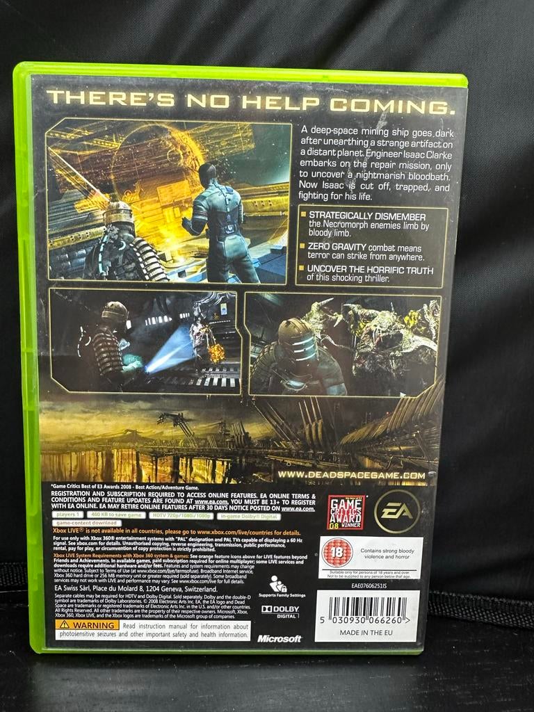Dead Space Xbox 360 - Horror Actie Avontuur Game, Avontuur en Actie, S, Vanaf 18 jaar, G
