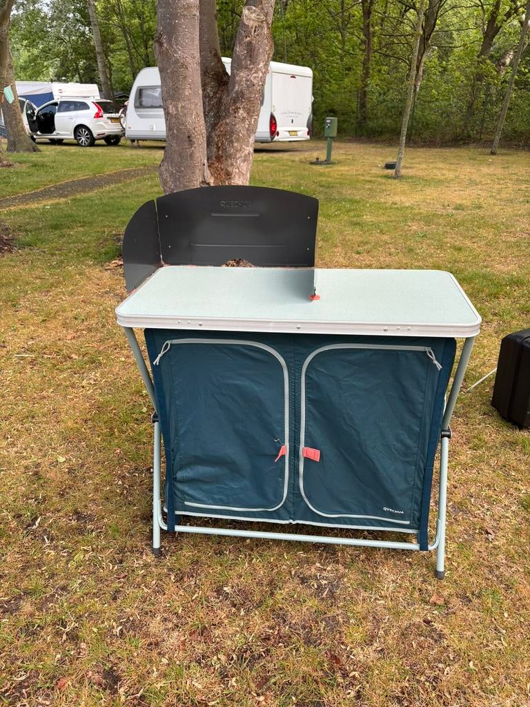 Camping keuken, Caravans en Kamperen, Ophalen, Zo goed als nieuw, Campingkast