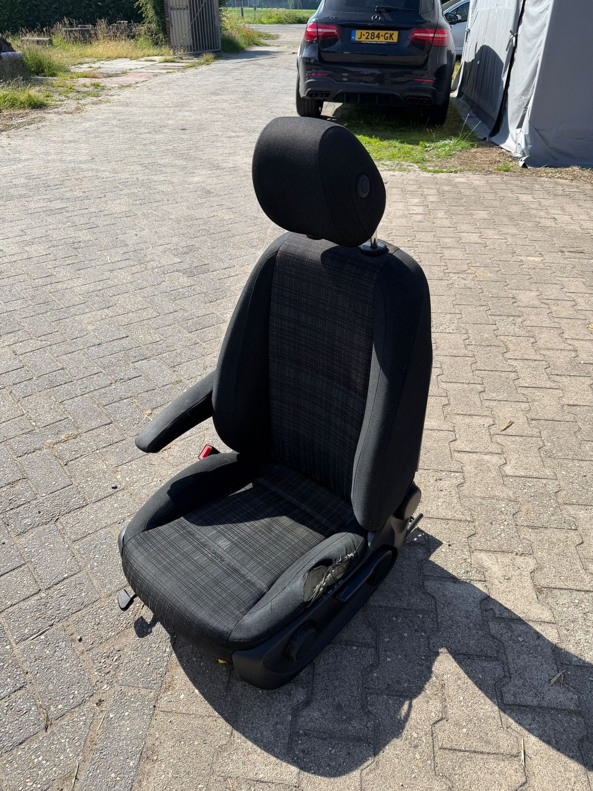 Bestuurder stoel Vito w447 met armsteun, Auto-onderdelen, Ophalen, Gebruikt, Mercedes-Benz