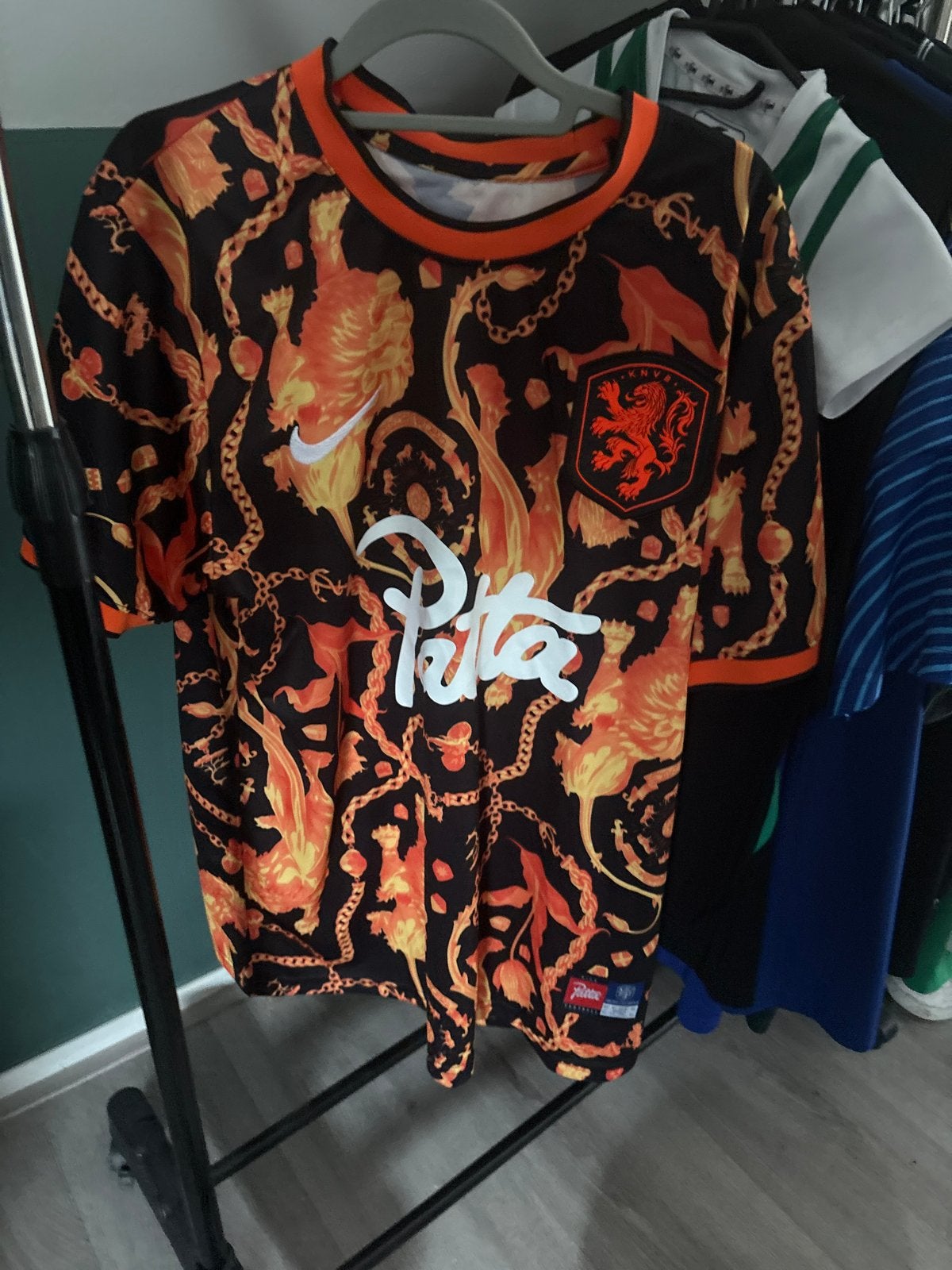 Nike x Patta Oranje Leeuwen Voetbalshirt - Maat XL, Meerkleurig, Ophalen of Verzenden, Voetbal, Maat 56/58 (XL)