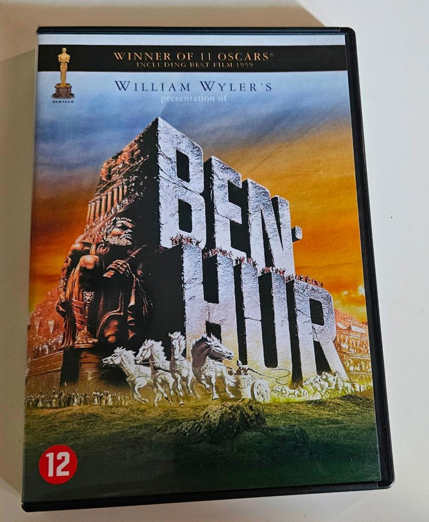 Ben Hur (1959), Cd's en Dvd's, Dvd's | Klassiekers, Ophalen of Verzenden, 1940 tot 1960, Zo goed als nieuw, Drama
