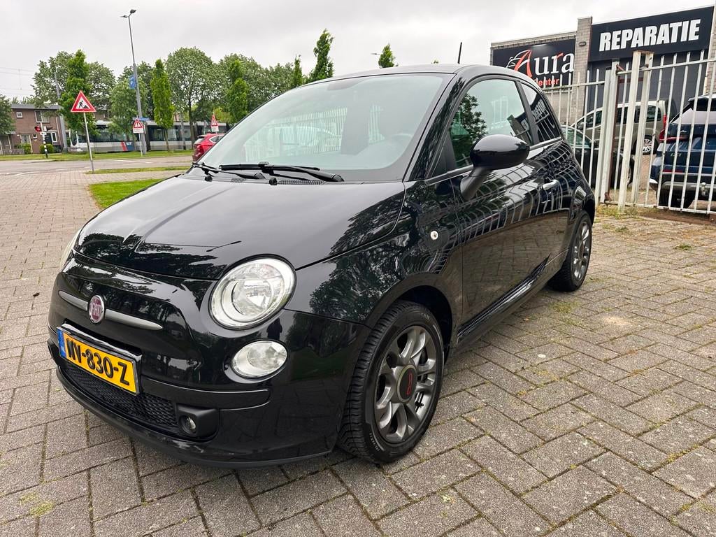 Fiat 500 1.2 Lounge, Auto's, Fiat, Bedrijf, Te koop, ABS, Airbags, Airconditioning, Bluetooth, Centrale vergrendeling, Climate control
