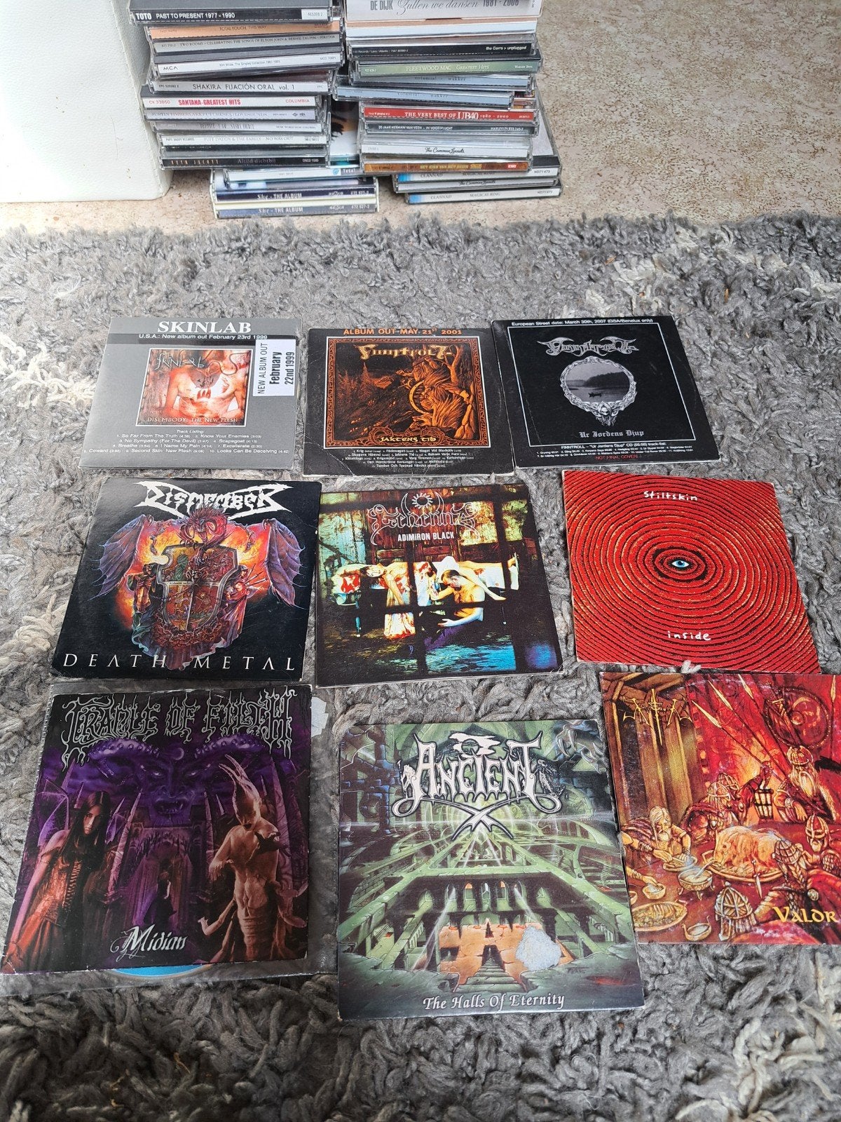 9 promo metal cd's, Ophalen of Verzenden, Zo goed als nieuw
