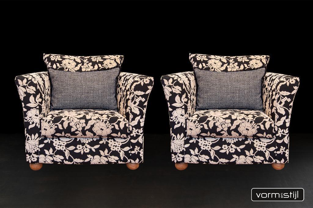 Duresta style fauteuils, Huis en Inrichting, Fauteuils, Nieuw, Stof, 75 tot 100 cm, 75 tot 100 cm, Ophalen