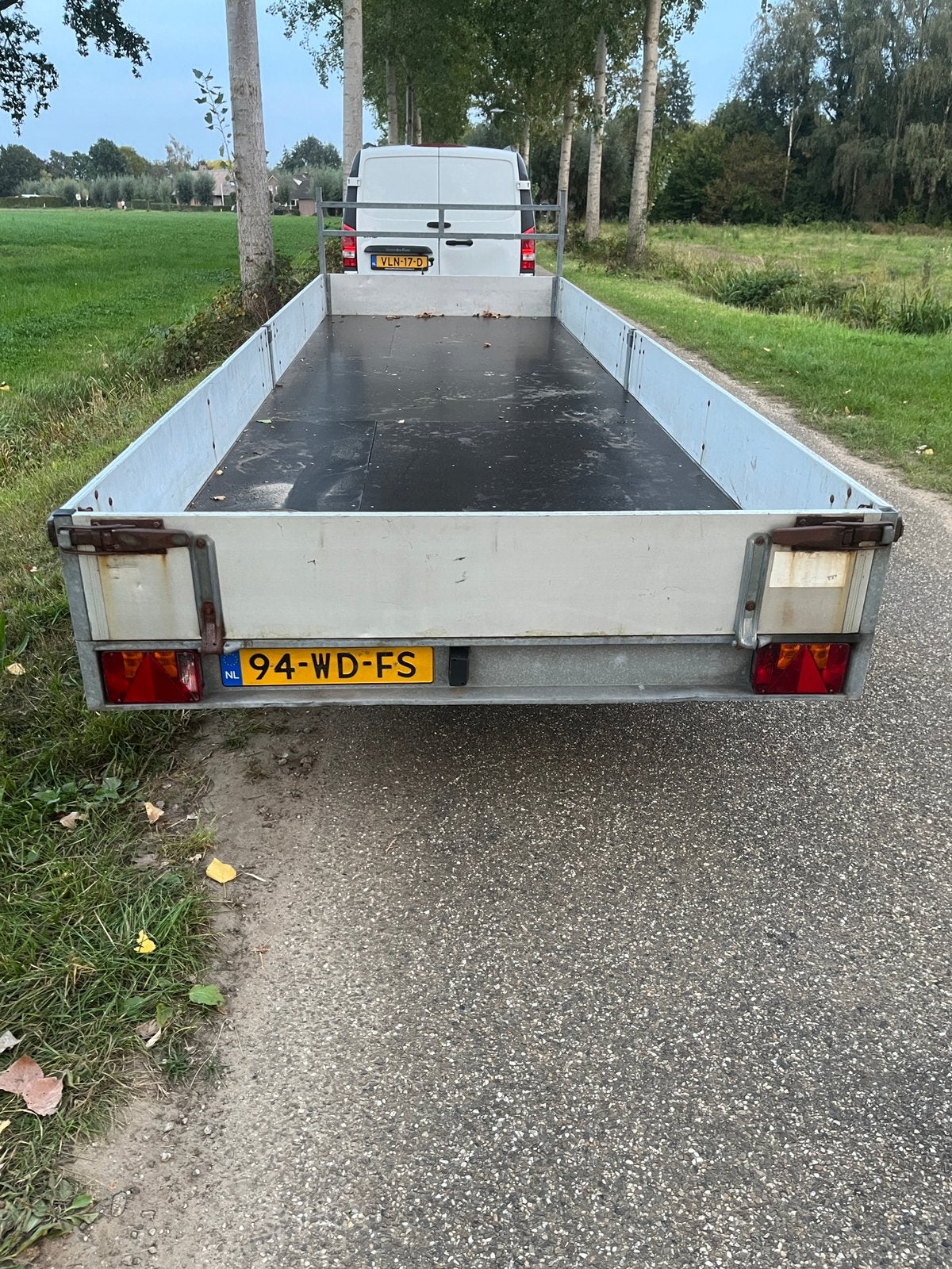 Zeer nette goed onderhouden aanhanger / aanhangeagen tandem, Ophalen, Zo goed als nieuw