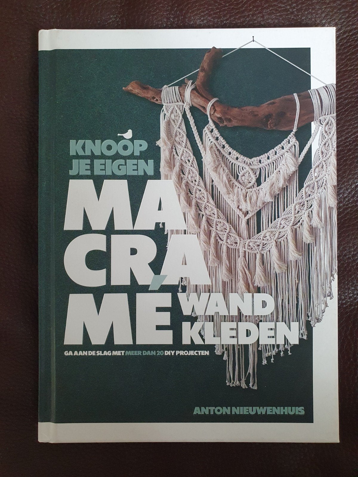Anton Nieuwenhuis - Knoop je eigen macramé wandkleden, Boeken, Verzenden, Zo goed als nieuw, Anton Nieuwenhuis