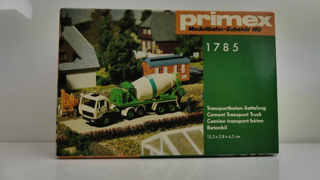 Primex H0 NIEUW bouwdoos vrachtwagen Beton ovp 1785, Brug, Tunnel of Gebouw, Nieuw, Ophalen of Verzenden, .