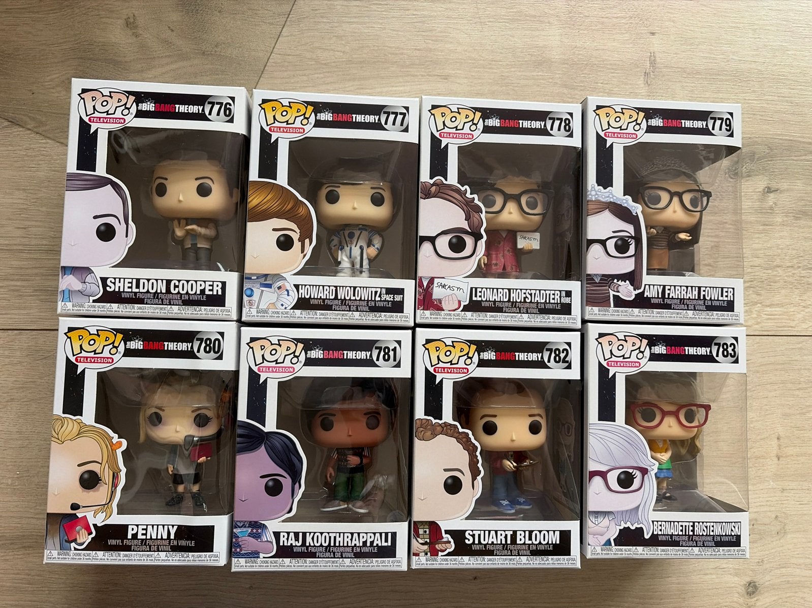 Funko Pop! The Big Bang Theory - Complete Collectie, Ophalen, Nieuw