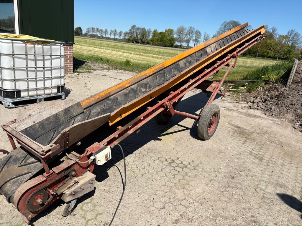 Miedema transport band, Ophalen, Gebruikt