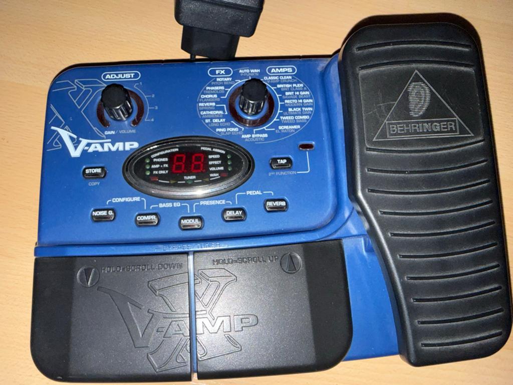 Behringer V-AMP Multi-Effect Gitaar Processor, Muziek en Instrumenten, Effecten, Ophalen of Verzenden, Gebruikt, Multi-effect