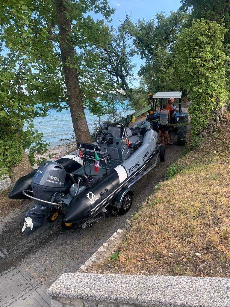 TK: Mooie Zodiac Pro Open 550 met Yamaha 115 pk op trailer!, Polyester/glasvezel, Yamaha, Ophalen of Verzenden, 2 m