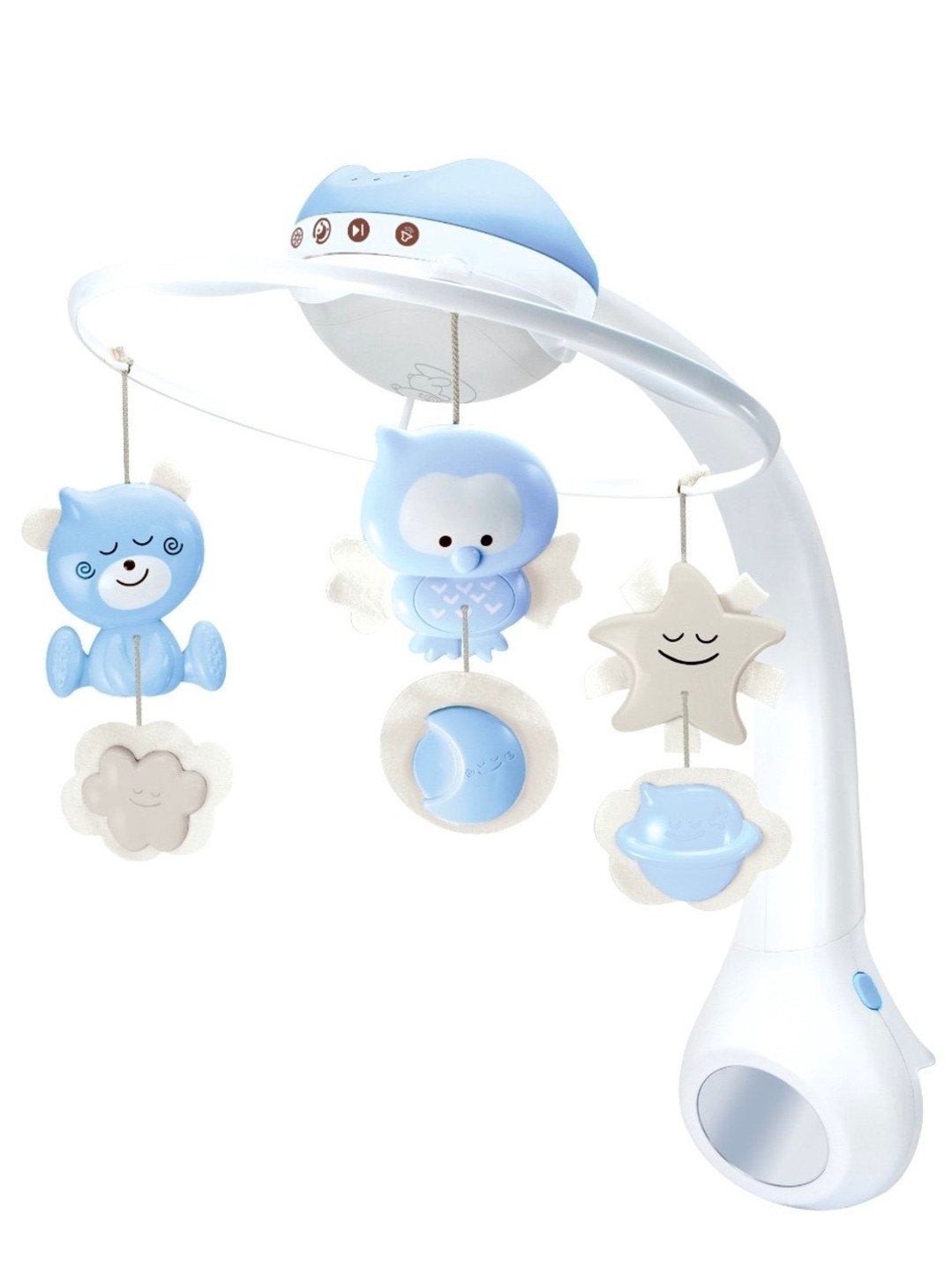 Infantino Blue 3-in-1 Muziekmobiel & Projector, Kinderen en Baby's, Ophalen, Zo goed als nieuw, Mobiel, Met licht
