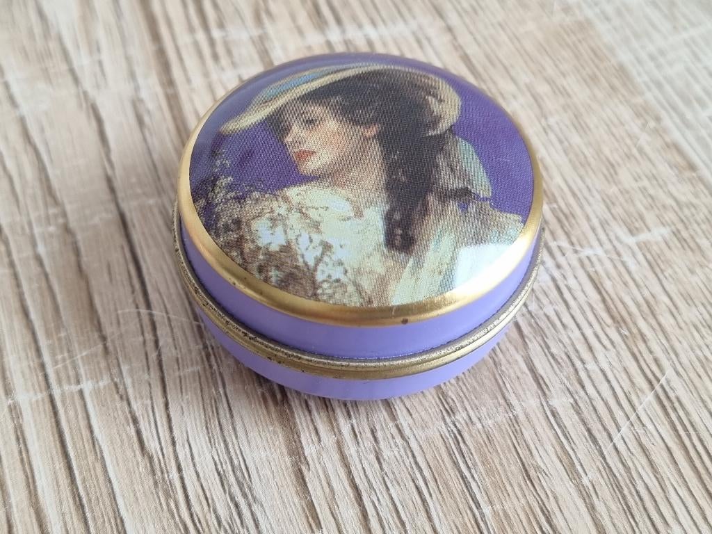 Mooi Vintage Pillen Doosje - Blikje Chambers Candy Company, Verzamelen, Blikken, Verzenden, Gebruikt, Overige, Overige merken