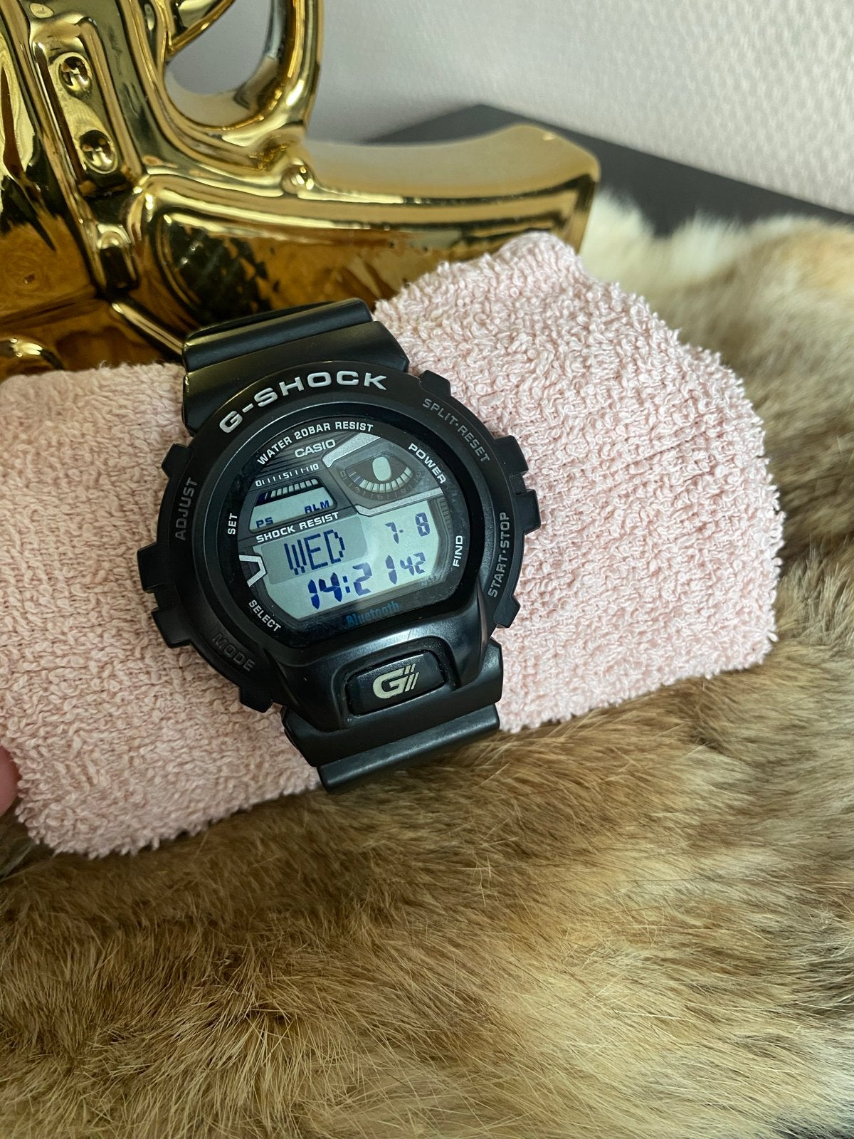 Casio G-Shock Bluetooth Horloge - Zwart, Sieraden, Tassen en Uiterlijk, Horloges | Heren, Casio, Kunststof, Polshorloge, Ophalen of Verzenden
