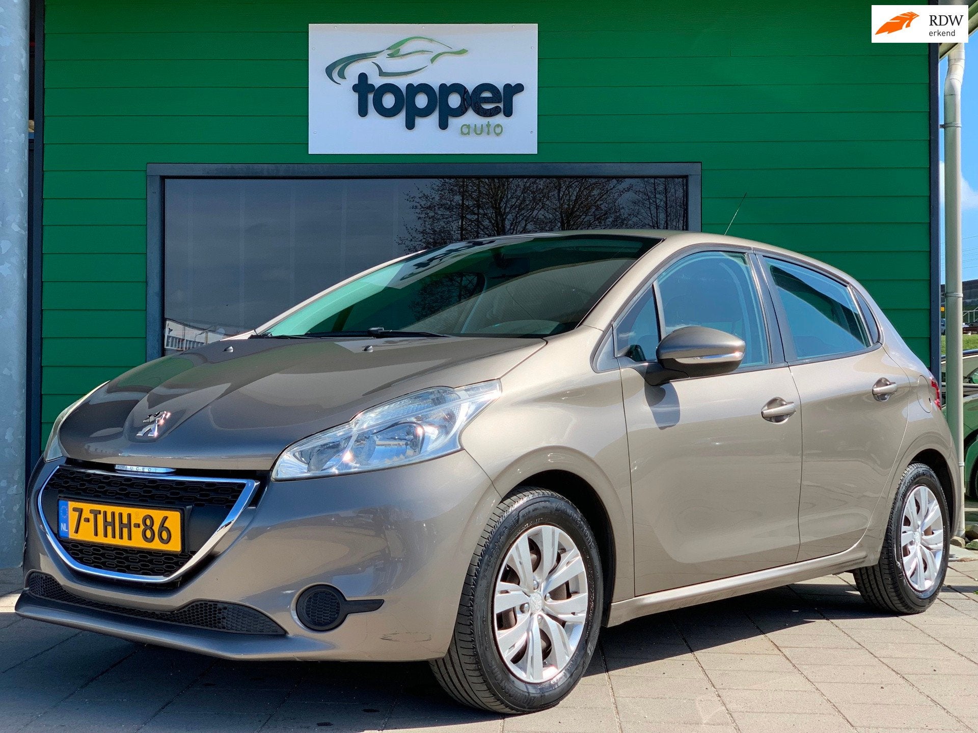 Peugeot 208 1.2 VTi Active|CruiseControl|Airco|Nieuwe APK|, Voorwielaandrijving, Euro 5, Gebruikt, 31 €/maand