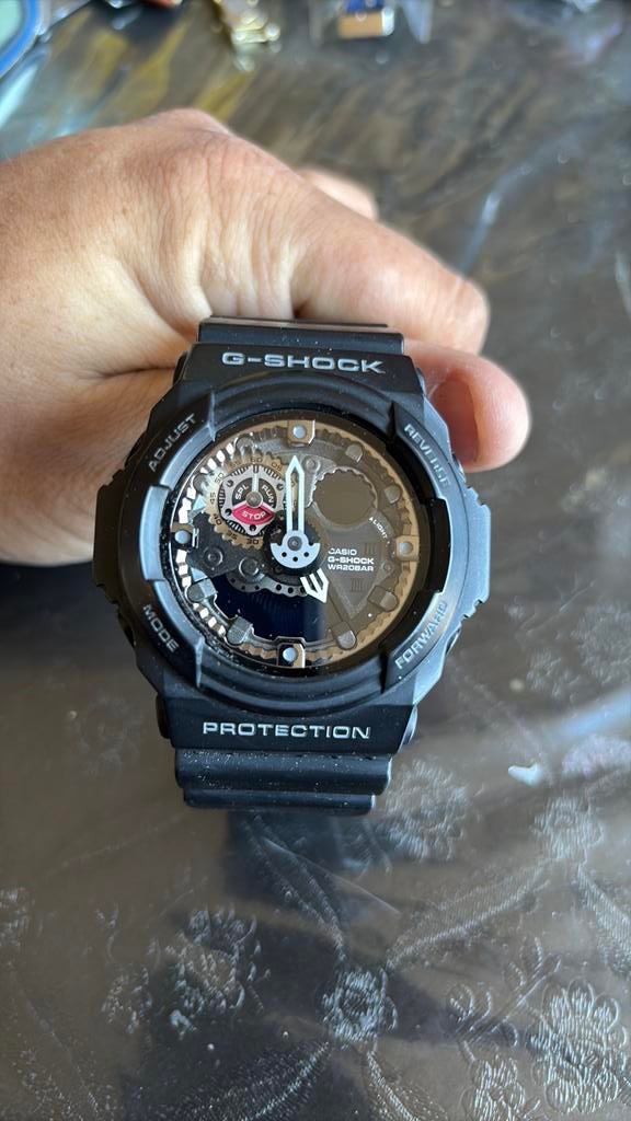 G-Shock horloge, Ophalen of Verzenden, Gebruikt, Zwart, Android