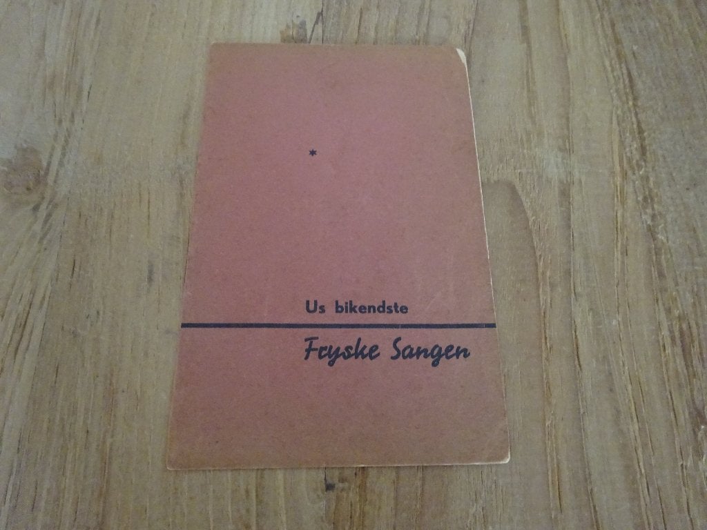 boekje met Friese liedjes / Fryske Sangen, Verzamelen, Ophalen of Verzenden, Gebruikt