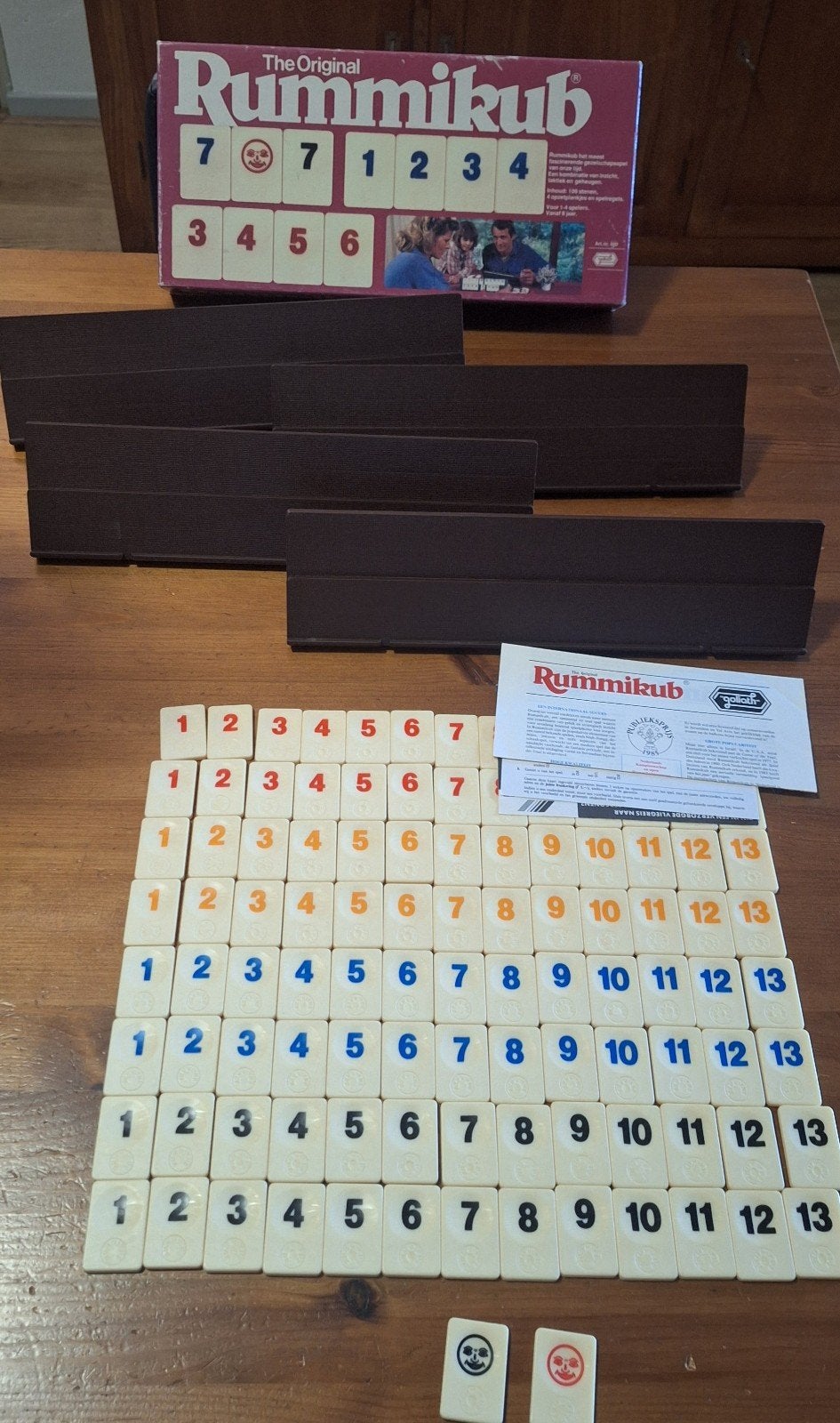 Rummikub The Original Grote Steen Compleet, Hobby en Vrije tijd, Ophalen