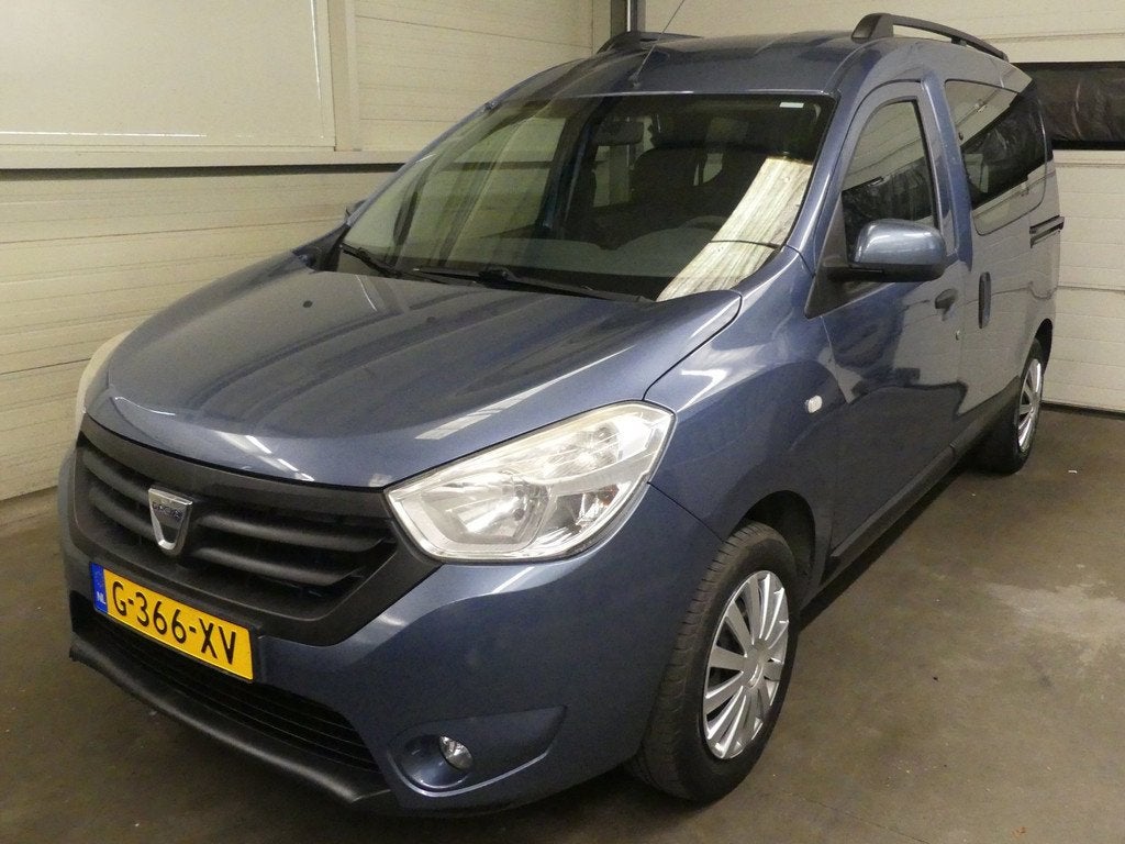 Dacia Dokker 1.6 MPi - Airco - Mooie Auto, Auto's, Dacia, Bedrijf, Te koop, Dokker, ABS, Airbags, Airconditioning, Centrale vergrendeling