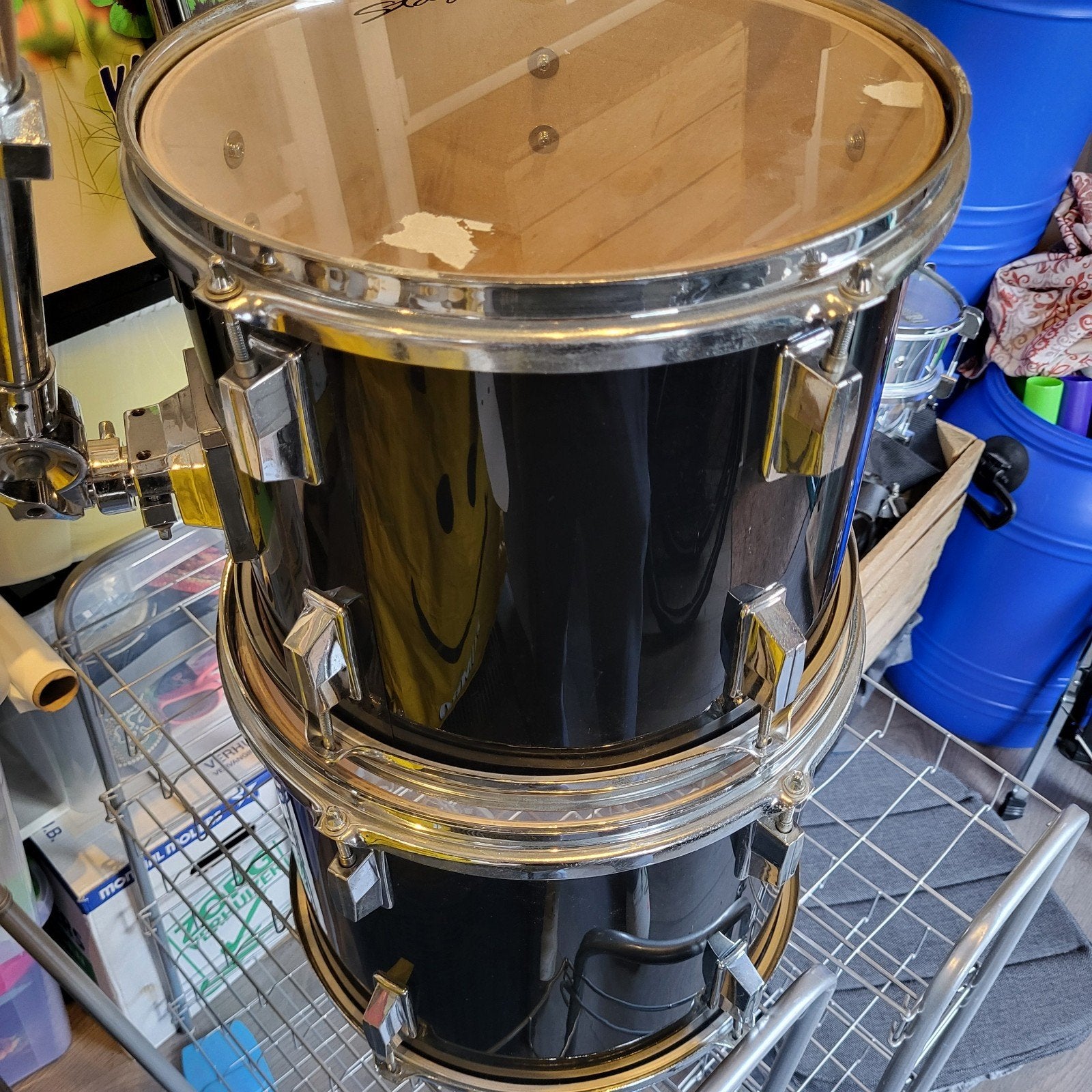 Drumonderdelen/bassdrum 2/toms x3/marching drum/1koop/los, Muziek en Instrumenten, Ophalen, Gebruikt, Overige merken