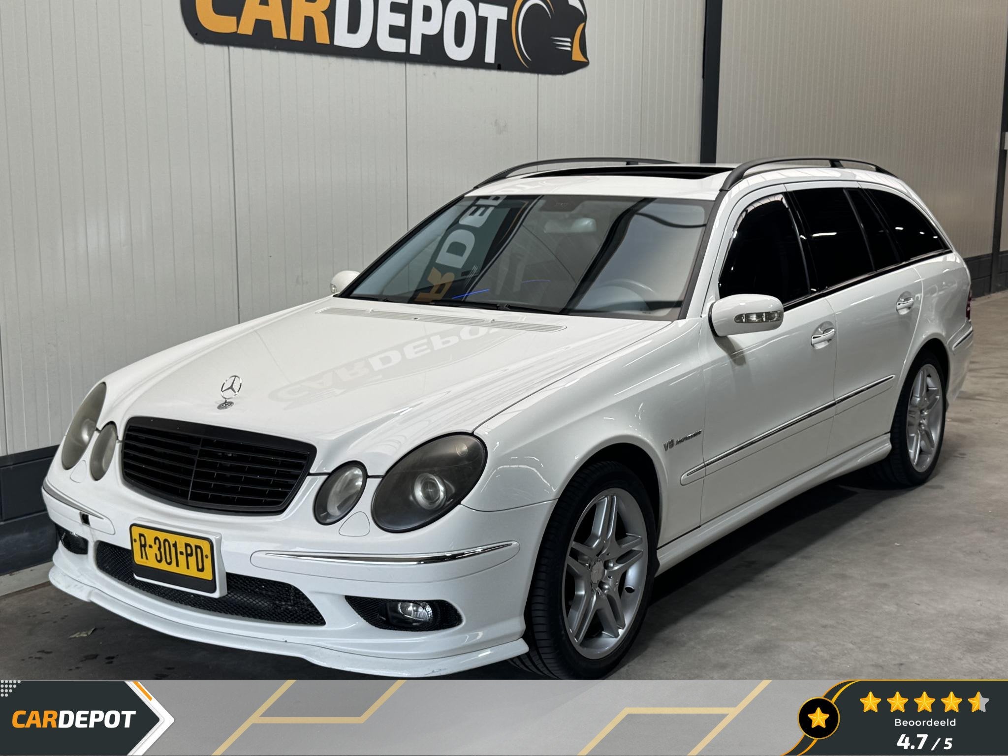 Mercedes-Benz E-klasse Combi 500 Elegance, Auto's, Automaat, Achterwielaandrijving, Gebruikt, 4996 cc
