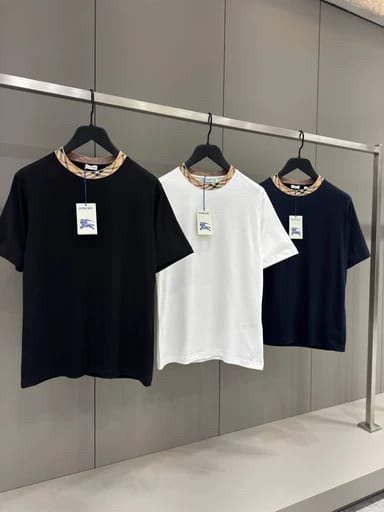 T-Shirt Heren Burbery 2026 Shirtjes CD, Kleding | Dames, T-shirts, Zwart, Maat 46/48 (XL) of groter, Ophalen of Verzenden, Zo goed als nieuw