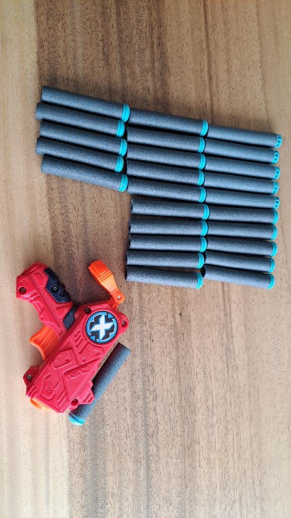 Kleine nerf gun, Ophalen of Verzenden, Gebruikt