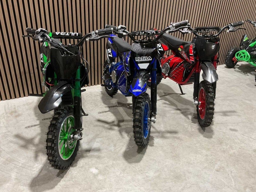 Pitbike crossmotor ILX1000W Elektrisch nieuw in 3 kleuren‼️, Fietsen en Brommers, Ophalen, Nieuw, Pitbike, Ultra Motocross