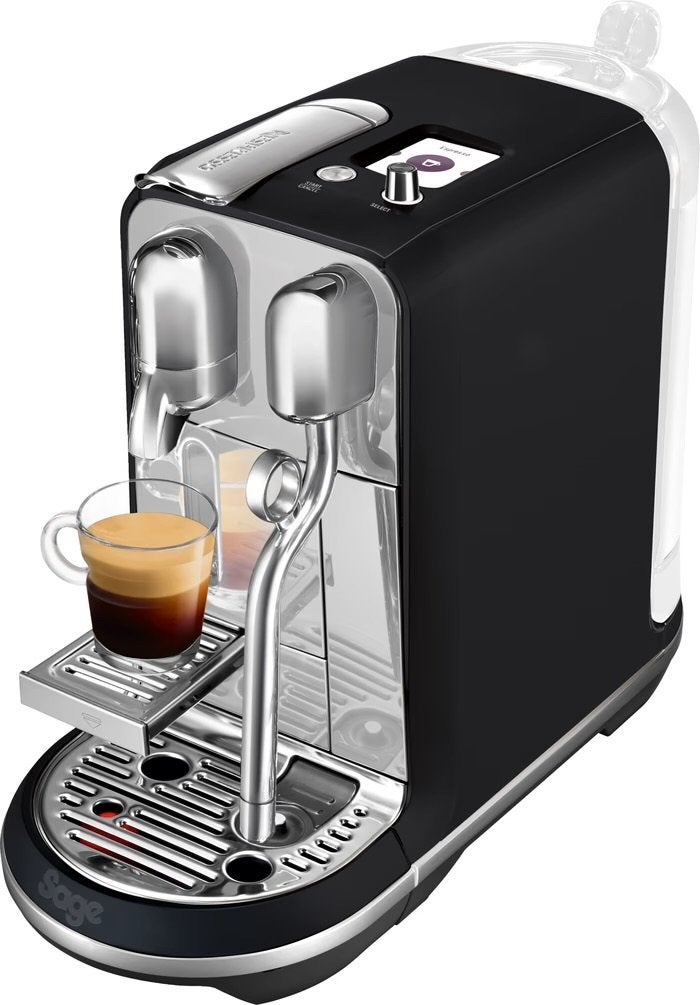 NIEUW IN DOOS! Nespresso Creatista Plus Black Truffle, Witgoed en Apparatuur, Koffiezetapparaten, Koffiepads en cups, Ophalen of Verzenden