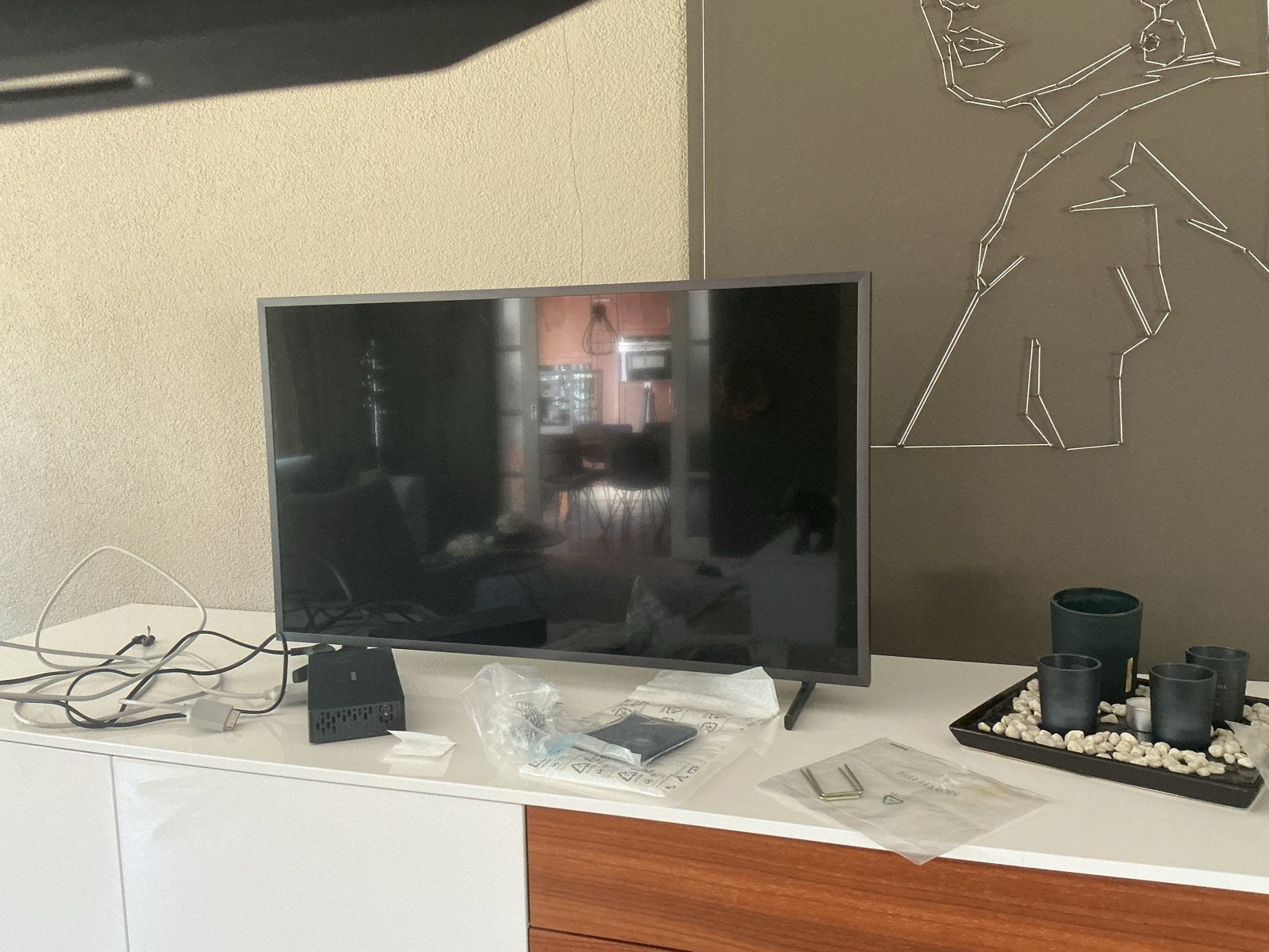 Samsung The Frame QE32LSO3TBW - 32 inch Smart TV, Gebruikt, 50 Hz, Samsung, Smart TV