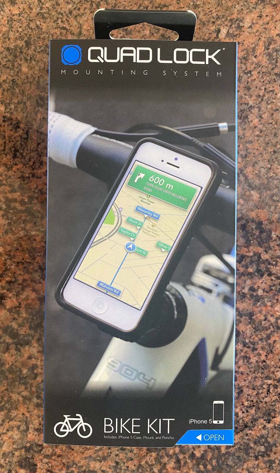 Quad Lock Bike Kit voor iPhone 5 - Nieuw in doos, Ophalen of Verzenden, Nieuw
