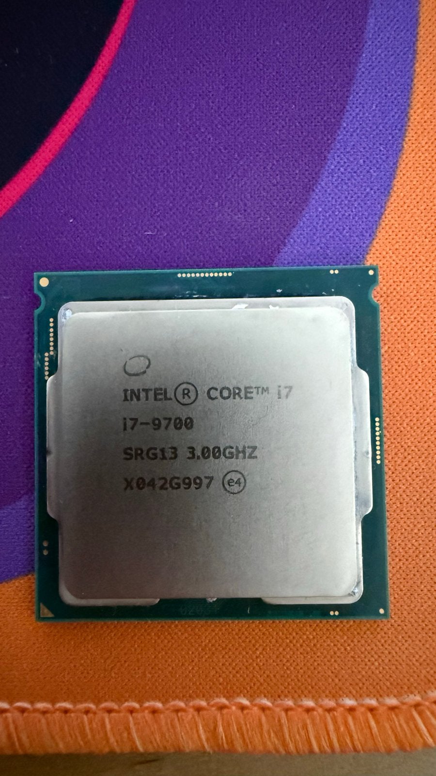 Intel Core i7-9700 Processor - 3.00GHz, 8 Cores, Computers en Software, Ophalen of Verzenden, Gebruikt, 8-core, 3 tot 4 Ghz