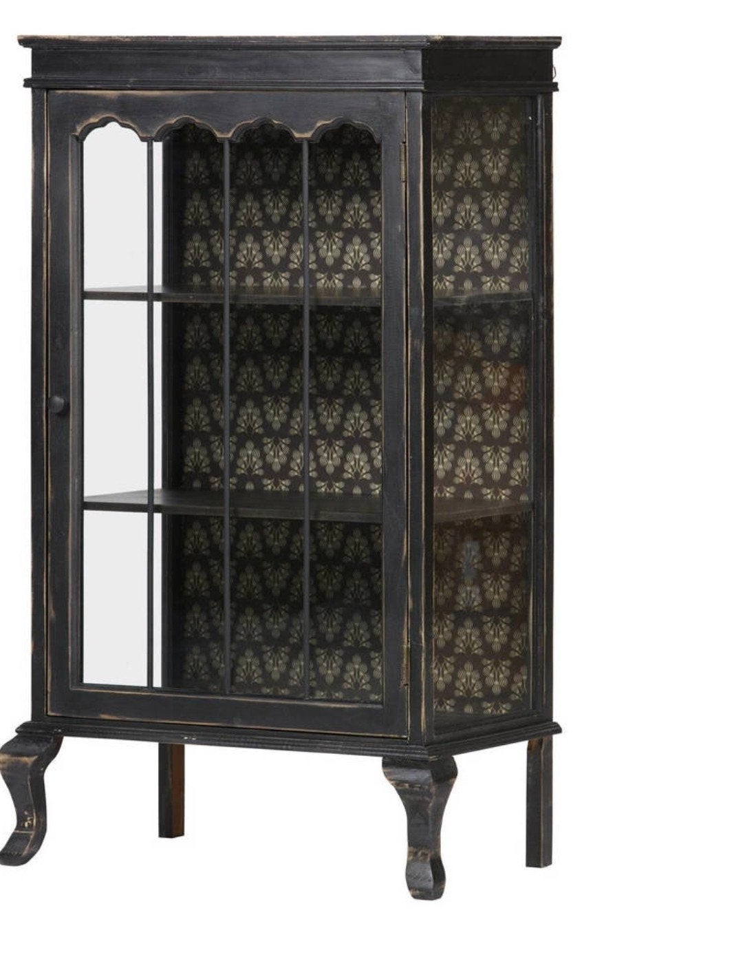 Vitrinekastje 'Odd', kleur Zwart, Huis en Inrichting, Kasten | Vitrinekasten, Ophalen, 25 tot 50 cm, 50 tot 100 cm, Minder dan 100 cm
