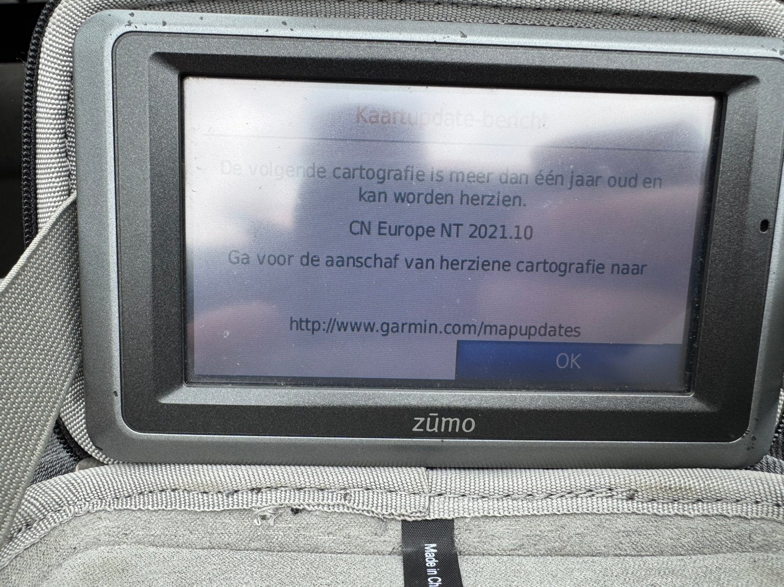 Garmin motornavigatie, Ophalen, Zo goed als nieuw
