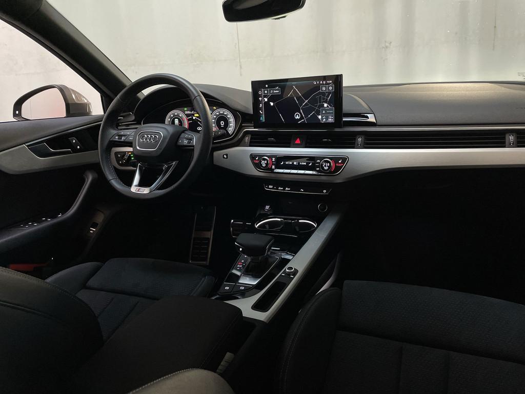 Audi A4 Avant 35 TFSI S Edition LED Stoelverwarming Adaptive, Gebruikt, 4 cilinders, A4, Hybride Elektrisch/Benzine