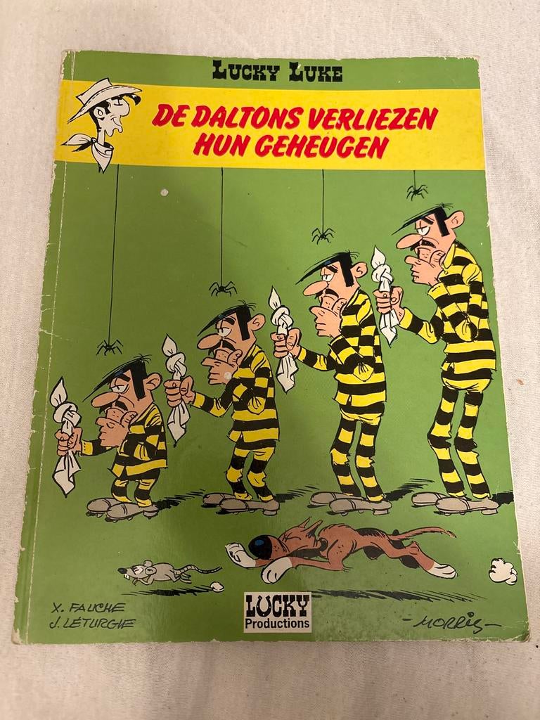 Lucky Luke - De Daltons Verliezen Hun Geheugen, Boeken, Eén stripboek, Ophalen of Verzenden, Gelezen