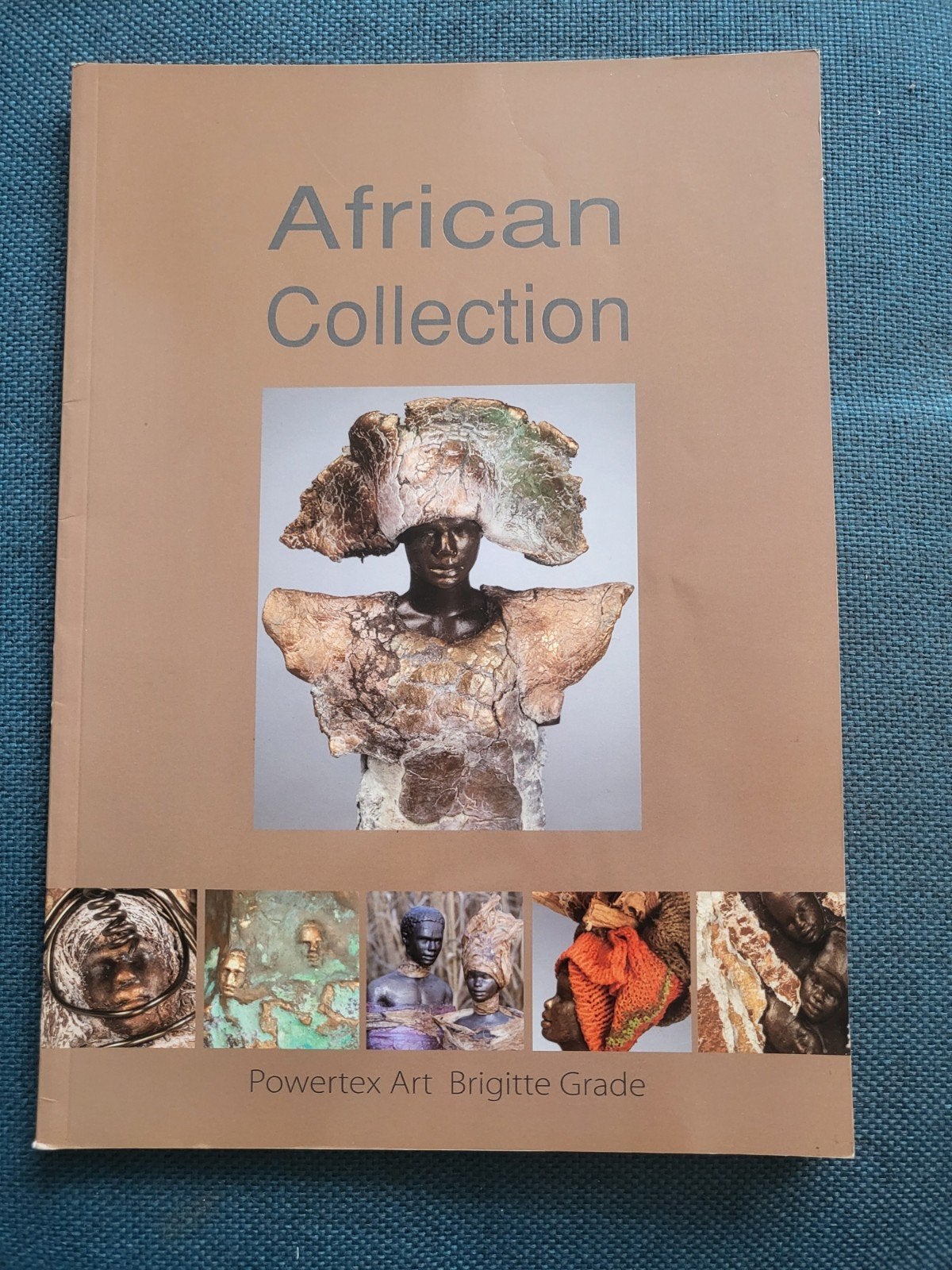 African Collection Powertex Art Brigitte Grade Boek, Brigitte Grade, Ophalen of Verzenden, Zo goed als nieuw, Kleien en Boetseren