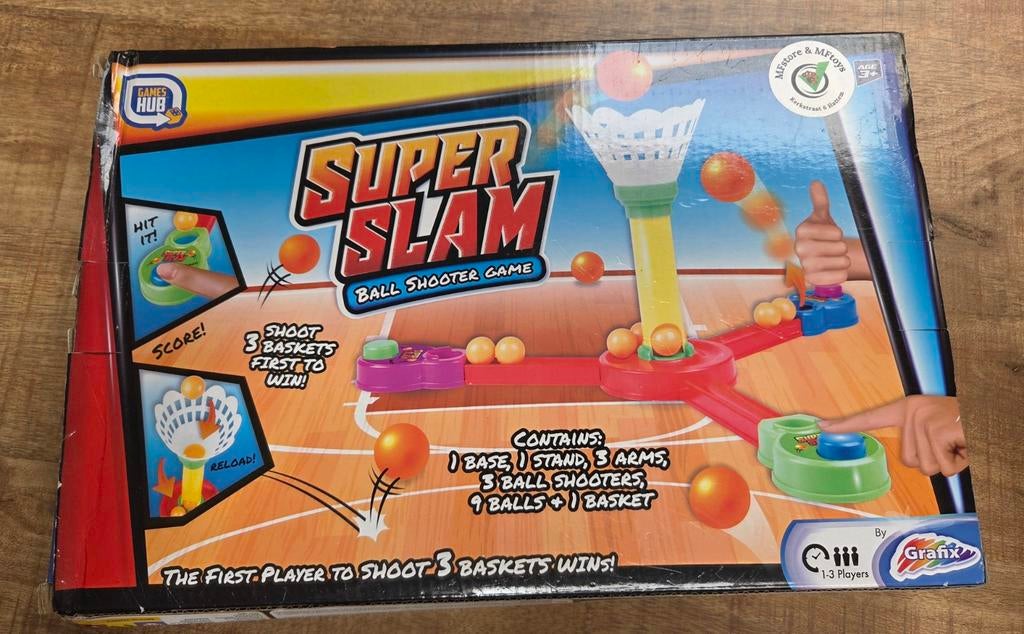 Super Slam Ball Shooter Game - Nieuw in doos!, Ophalen of Verzenden, Nieuw, Jongen of Meisje