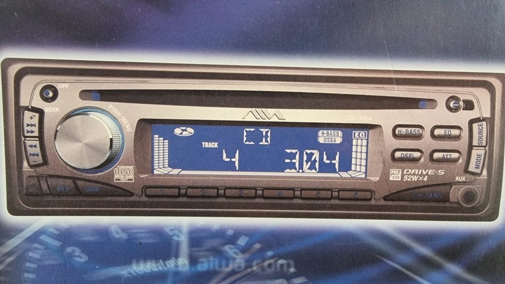 Aiwa Autoradio/CD - NIEUW in doos, Ophalen of Verzenden, Nieuw