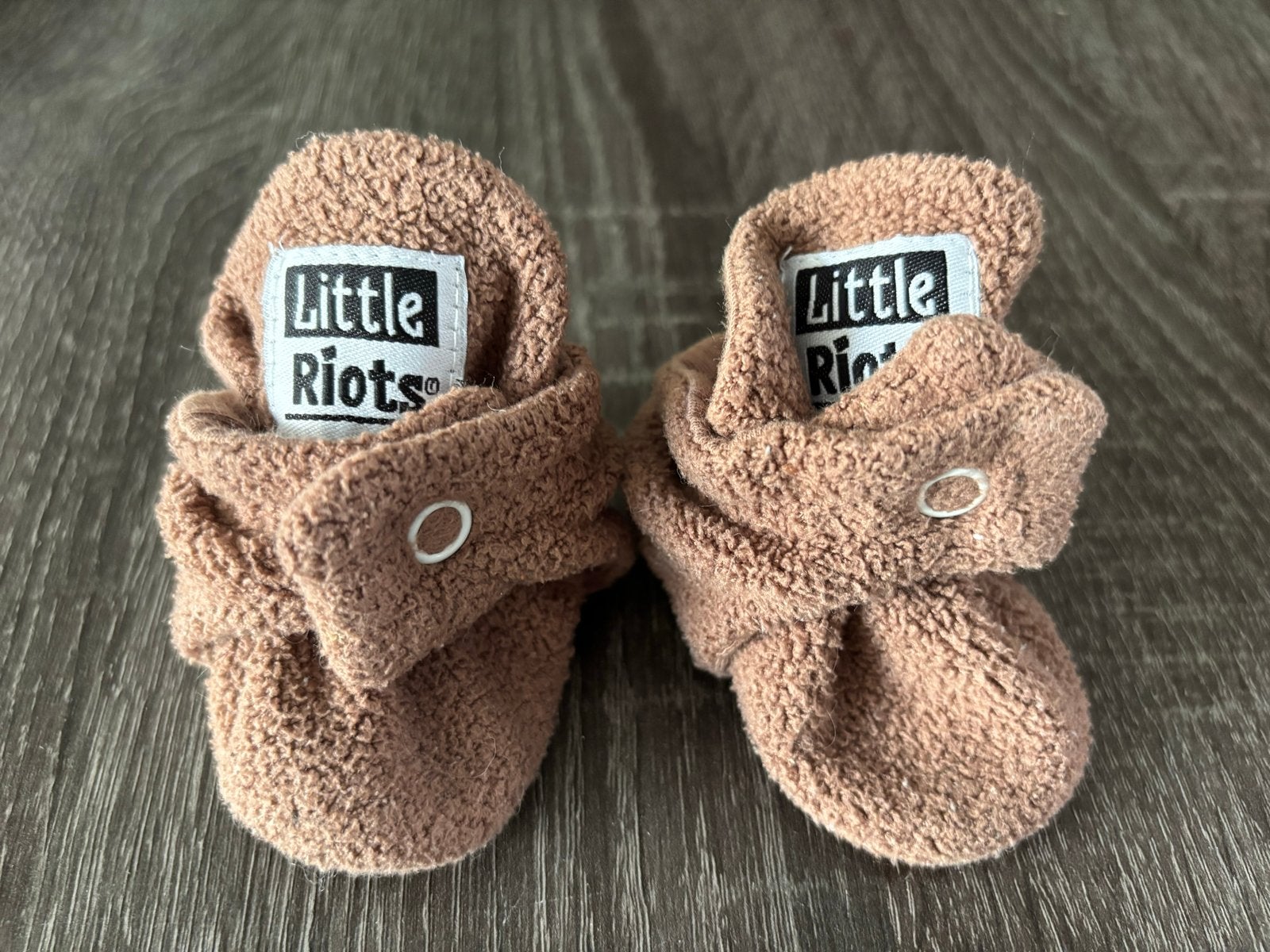 Little Riots Slofjes - Maat 0M, Kinderen en Baby's, Ophalen of Verzenden, Zo goed als nieuw, Jongetje of Meisje, Slofjes