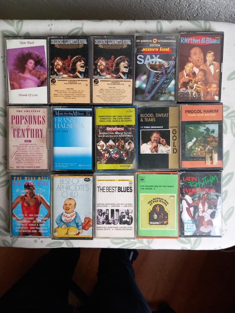 41 cassettes, Ophalen, Gebruikt, Overige genres, 2 t/m 25 bandjes