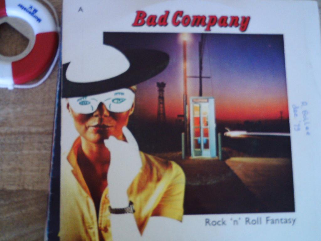 bad company - rock 'n roll fantasy 22mei, 7 inch, Single, Ophalen of Verzenden, Pop