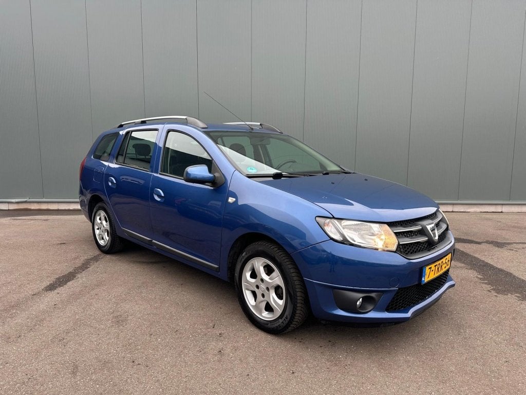 Dacia Logan MCV 0.9 TCe Prestige EXPORT EX BPM ! (bj 2014), Auto's, Dacia, Voorwielaandrijving, 40 €/maand, Blauw, Parkeersensor