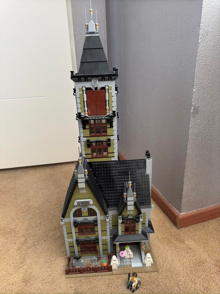 Lego 10273 haunted house spookhuis compleet, Ophalen of Verzenden, Zo goed als nieuw, Complete set, Lego