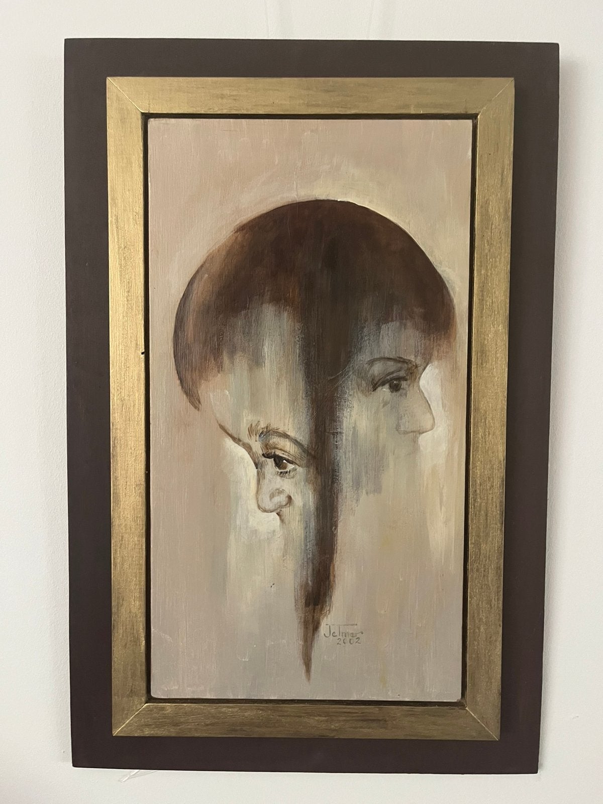 Schilderij, Ophalen, Portret of Personen, Expressionistisch, Handgeschilderd