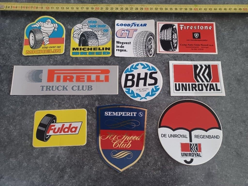 Stickers autobanden, Ophalen of Verzenden