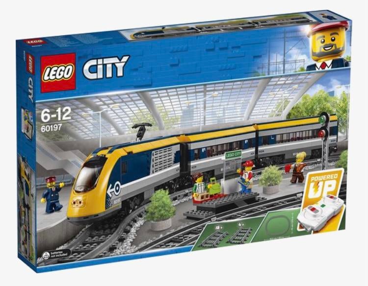 Lego city trein 60197, City, Lego, Ophalen of Verzenden, Zo goed als nieuw