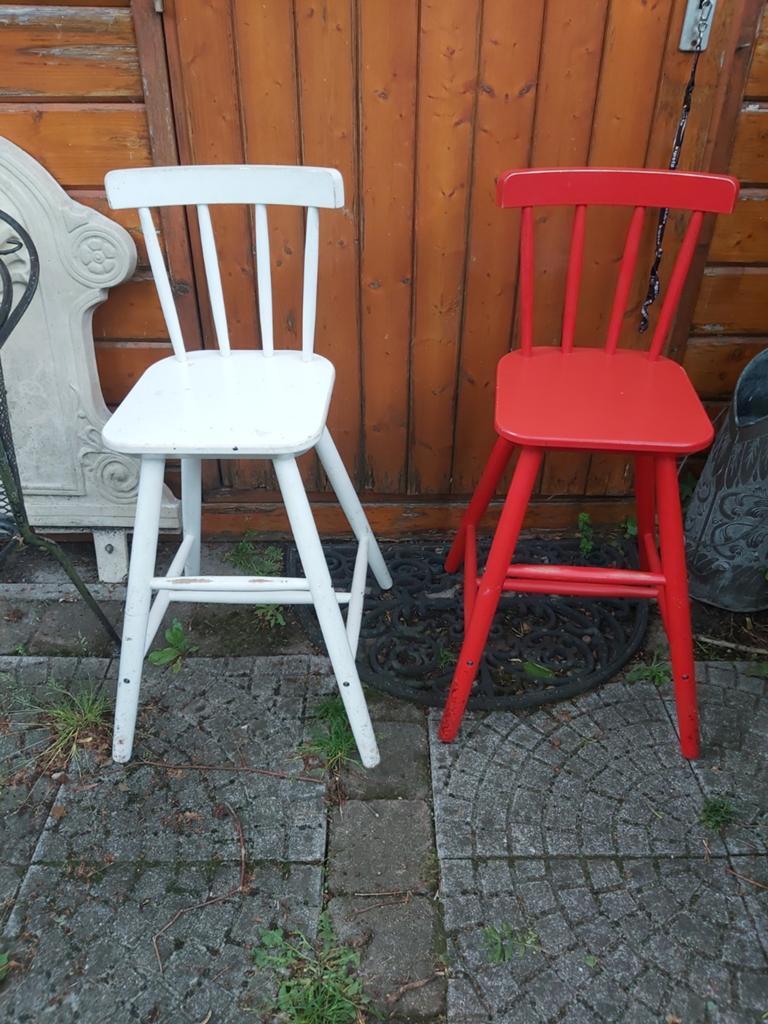 2 IKEA AGAM kinderstoelen., Kinderen en Baby's, Kinderstoelen, Gebruikt, Meegroeistoel, Ophalen